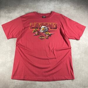 Vintage Y2K Harley Davidson Nebraska Biker T-shirt Men’s XL